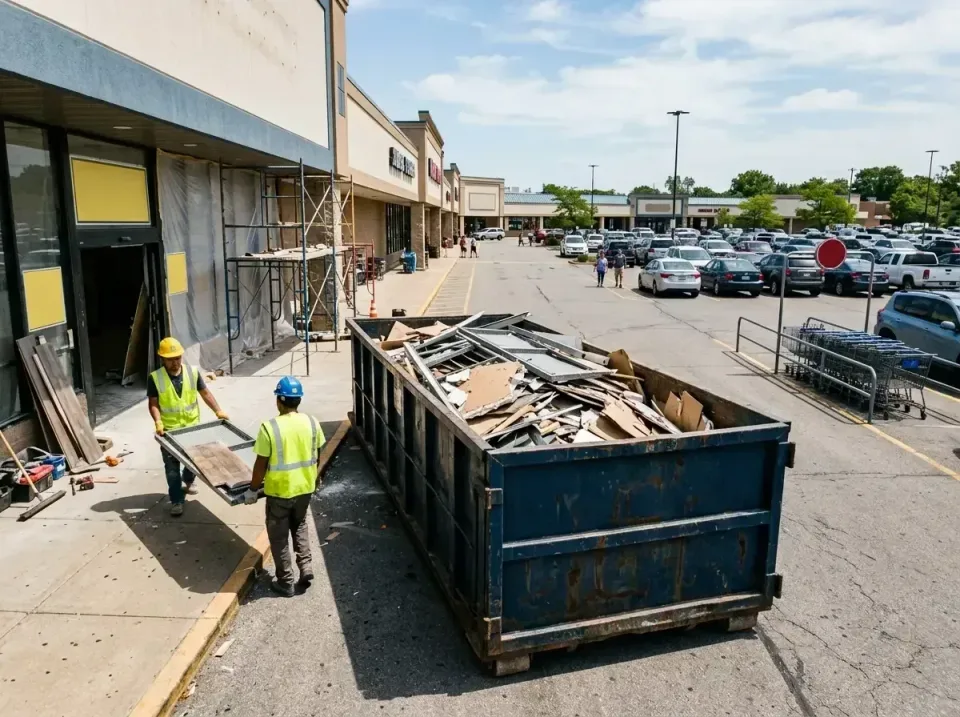 retail-store-renovation-debris-003 — frequently asked questions, Roll-off Dumpster Rentals in Westerville, OH